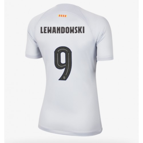 Barcelona Robert Lewandowski #9 kläder Kvinnor 2022-23 Tredje Tröja Kortärmad Barcelona Robert Lewandowski #9 kläder Kvinnor 2022-23 Tredje Tröja Kortärmad